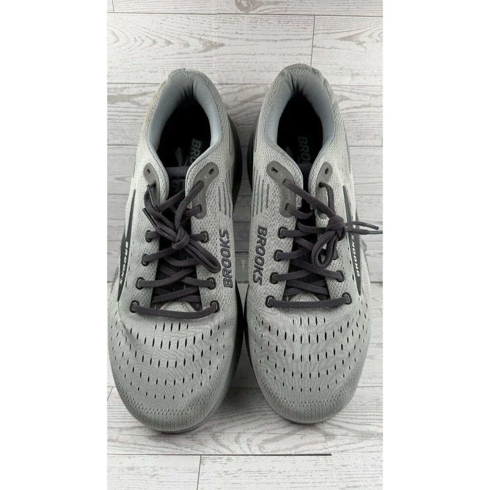 Brooks Ghost Max 3 1104644E069 Gray 14 4E Mens Sneakers Mesh Running Shoes #553